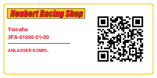 Yamaha 3FA-81890-01-00
