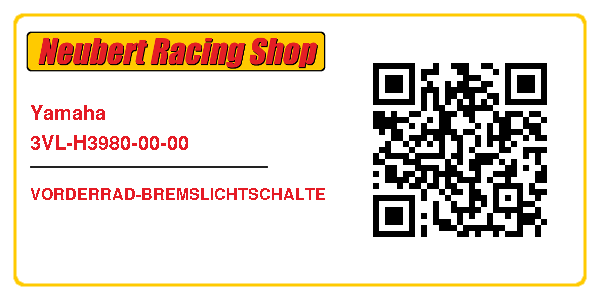 Yamaha 3VL-H3980-00-00