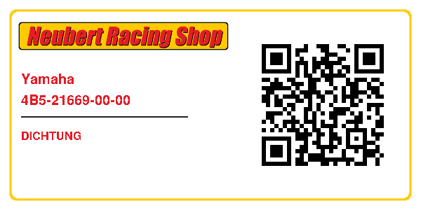 Yamaha 4B5-21669-00-00