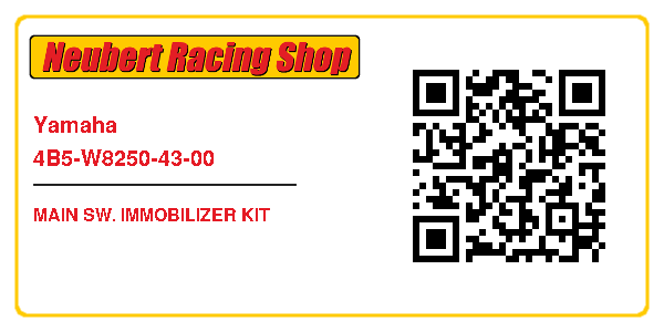 Yamaha 4B5-W8250-43-00