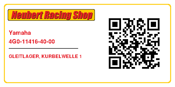 Yamaha 4G0-11416-40-00