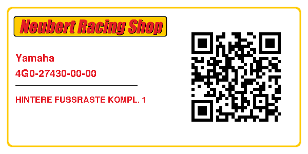 Yamaha 4G0-27430-00-00