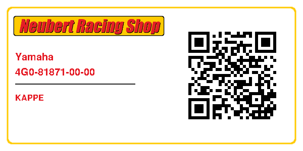 Yamaha 4G0-81871-00-00