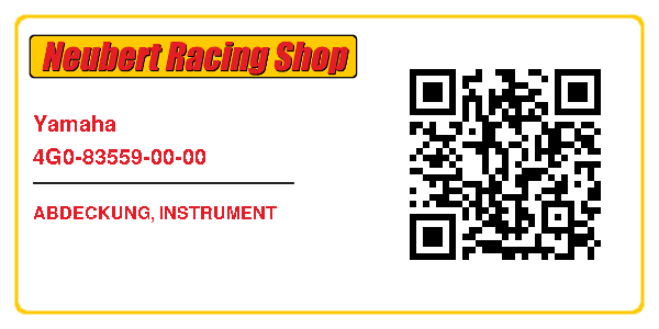 Yamaha 4G0-83559-00-00