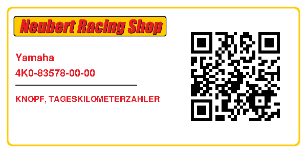 Yamaha 4K0-83578-00-00