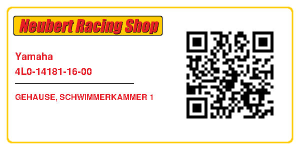 Yamaha 4L0-14181-16-00