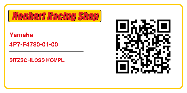 Yamaha 4P7-F4780-01-00