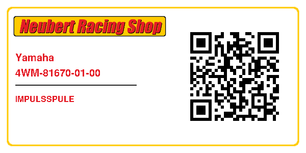Yamaha 4WM-81670-01-00