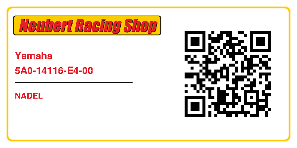 Yamaha 5A0-14116-E4-00