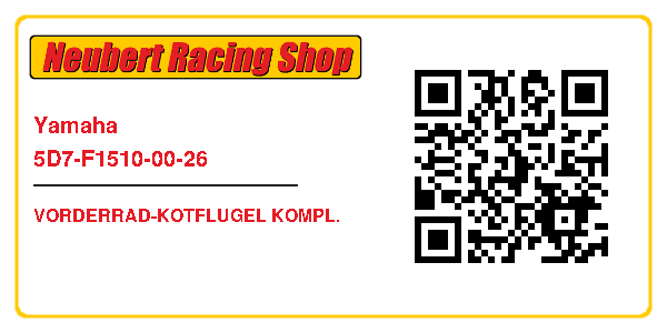 Yamaha 5D7-F1510-00-26