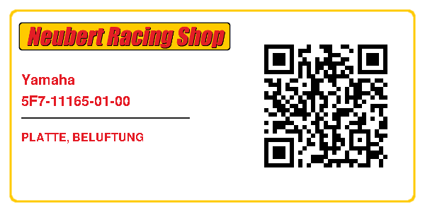 Yamaha 5F7-11165-01-00