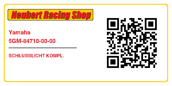 Yamaha 5GM-84710-00-00