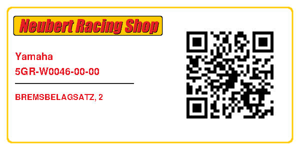 Yamaha 5GR-W0046-00-00