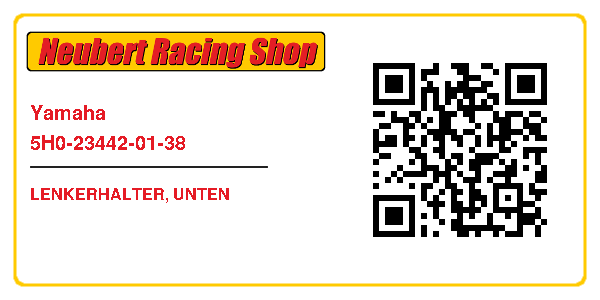 Yamaha 5H0-23442-01-38