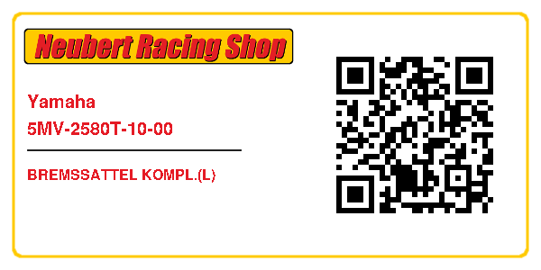 Yamaha 5MV-2580T-10-00