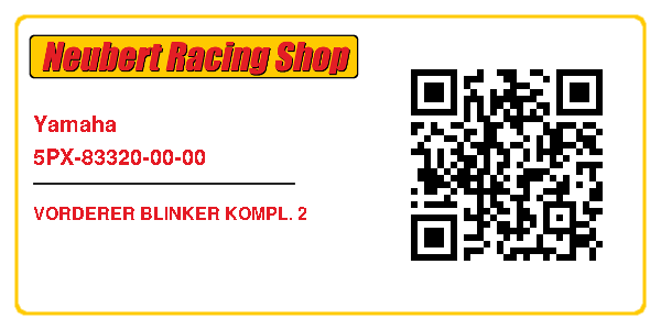 Yamaha 5PX-83320-00-00
