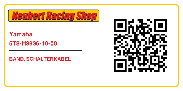 Yamaha 5T8-H3936-10-00