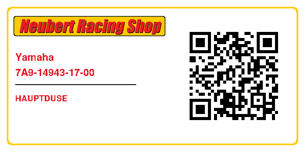 Yamaha 7A9-14943-17-00