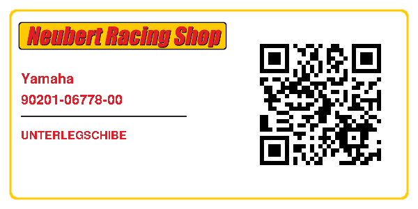 Yamaha 90201-06778-00