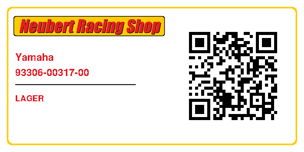 Yamaha 93306-00317-00