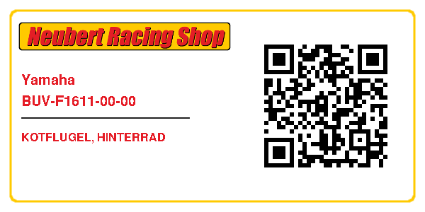 Yamaha BUV-F1611-00-00