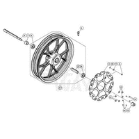 VORDERRAD VIN M0600046 - N0601000