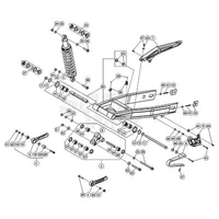 HINTERRADSCHWINGE / STOSSDÄMPFER