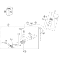 BETÄTIGUNG VORDERBREMSE