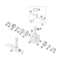 CRANKSHAFT, PISTON