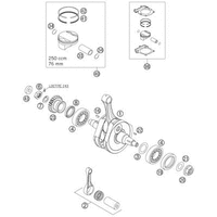 CRANKSHAFT, PISTON