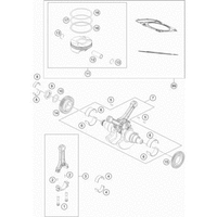 CRANKSHAFT, PISTON