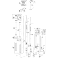 FRONT FORK DISASSEMBLED
