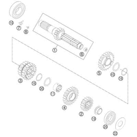 GETRIEBE I - ANTRIEBSWELLE