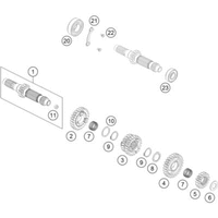 GETRIEBE I - ANTRIEBSWELLE