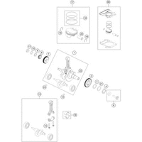 CRANKSHAFT, PISTON