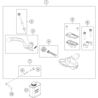 BETÄTIGUNG VORDERBREMSE