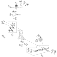 BETÄTIGUNG HINTERBREMSE
