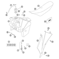 KRAFTSTOFFTANK / SITZBANK  / SPOILER