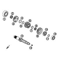 GETRIEBE I - ANTRIEBSWELLE