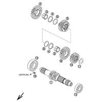 GETRIEBE I - ANTRIEBSWELLE