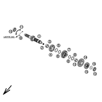 GETRIEBE I - ANTRIEBSWELLE