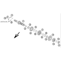 GETRIEBE I - ANTRIEBSWELLE