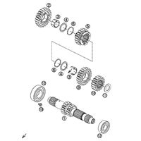 GETRIEBE I - ANTRIEBSWELLE