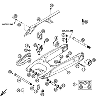 SCHWINGARM / KETTENSCHUTZ