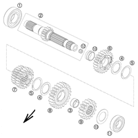 GETRIEBE I - ANTRIEBSWELLE