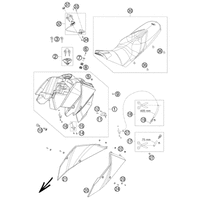 TANK/ SITZBANK/ VERKLEIDUNG