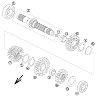 GETRIEBE I - ANTRIEBSWELLE