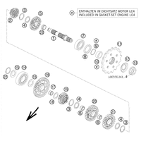 GETRIEBE II - ABTRIEBSWELLE