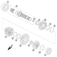GETRIEBE I - ANTRIEBSWELLE