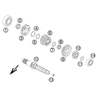 GETRIEBE I - ANTRIEBSWELLE